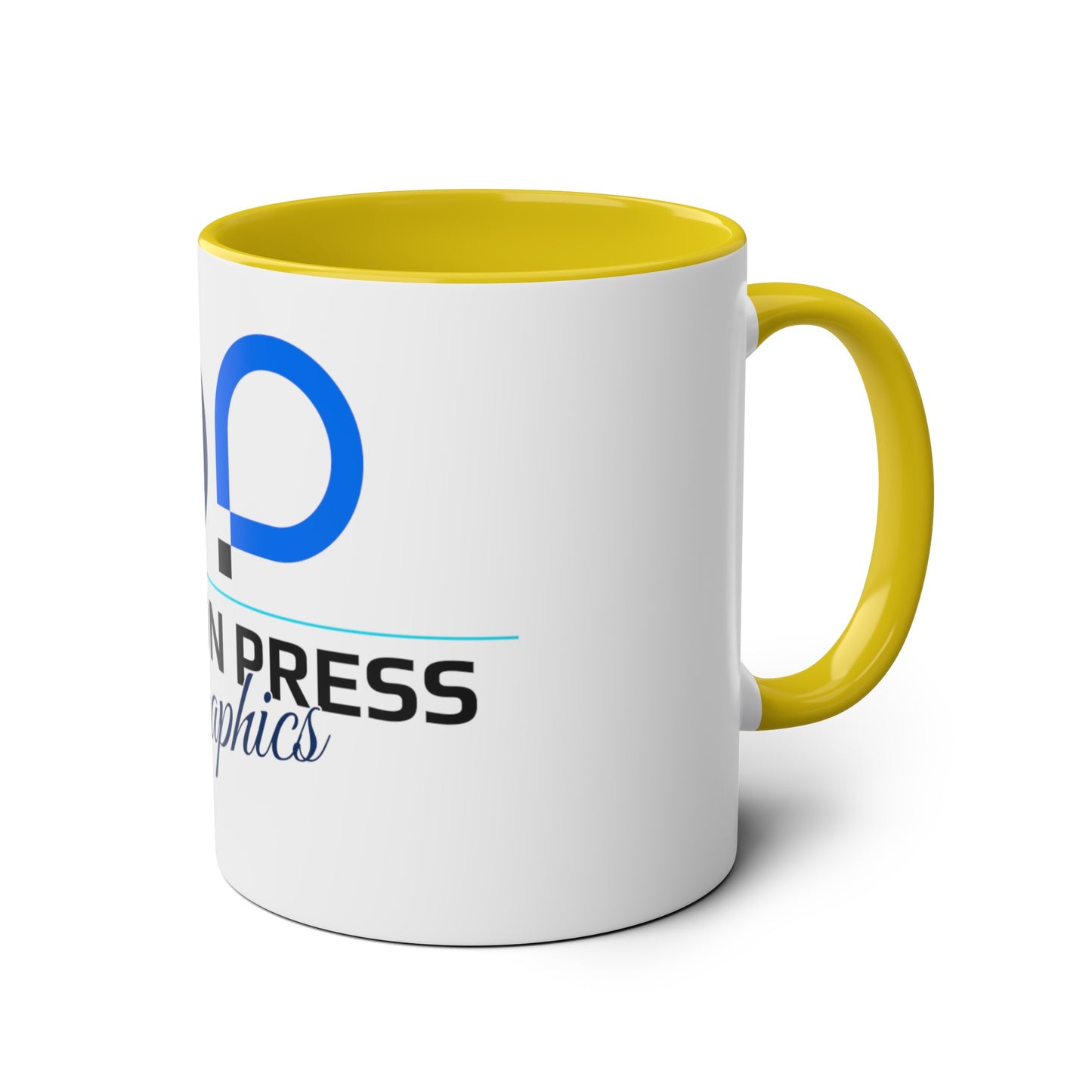 Two-Tone Coffee Mugs, 11oz