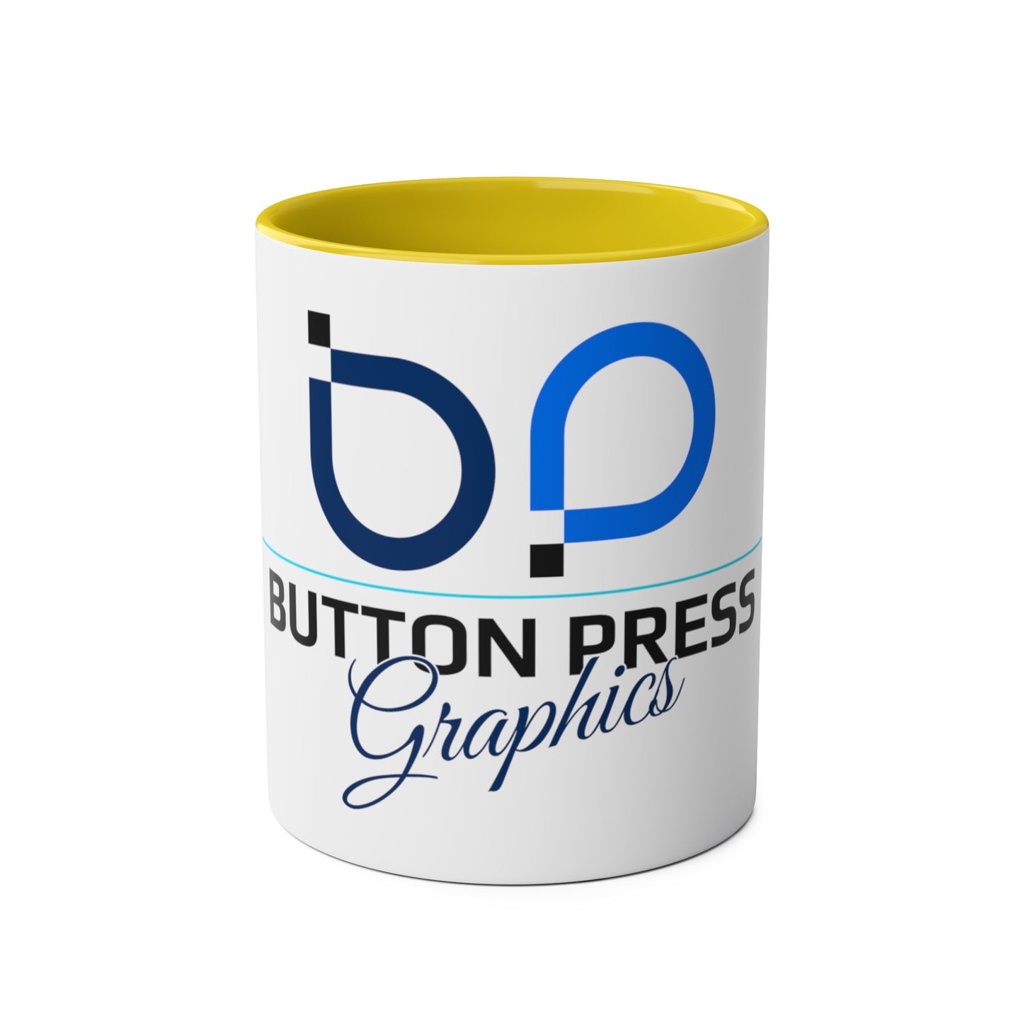 Two-Tone Coffee Mugs, 11oz