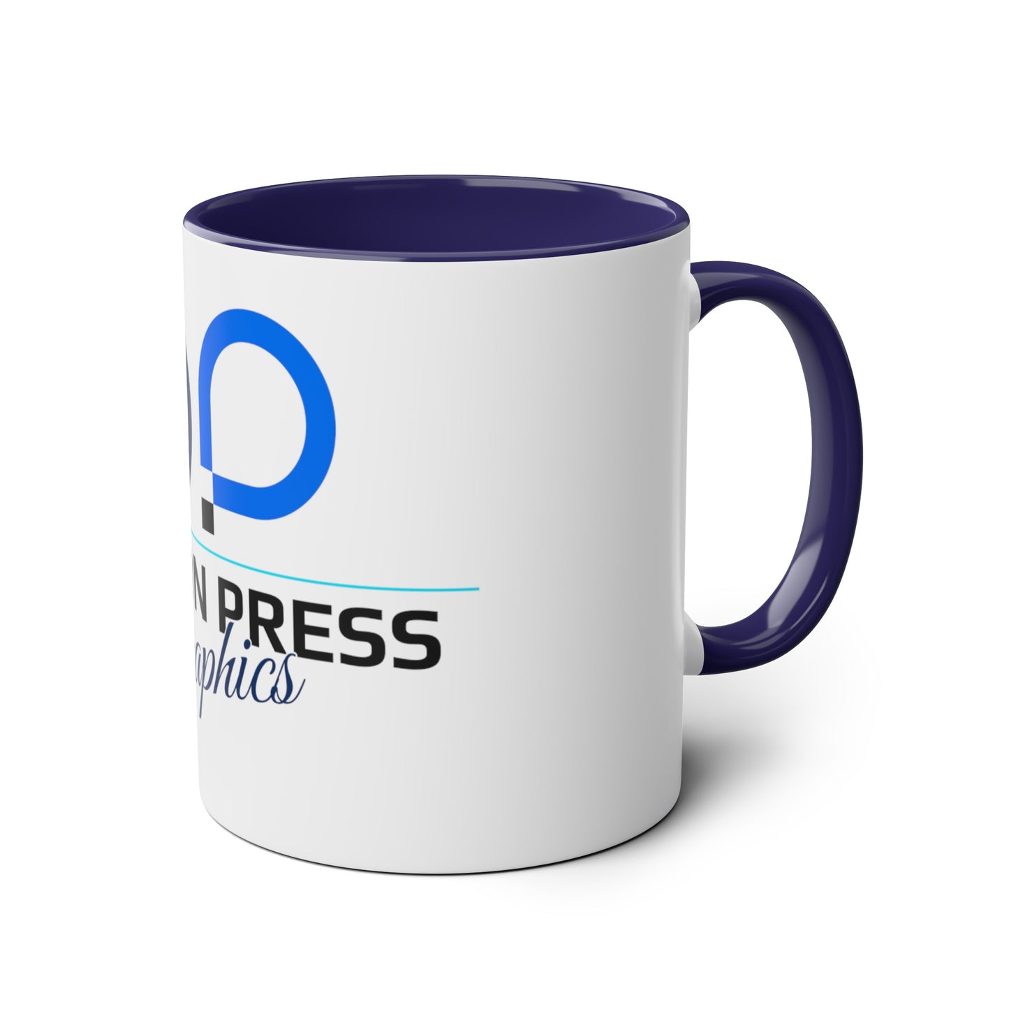 Two-Tone Coffee Mugs, 11oz