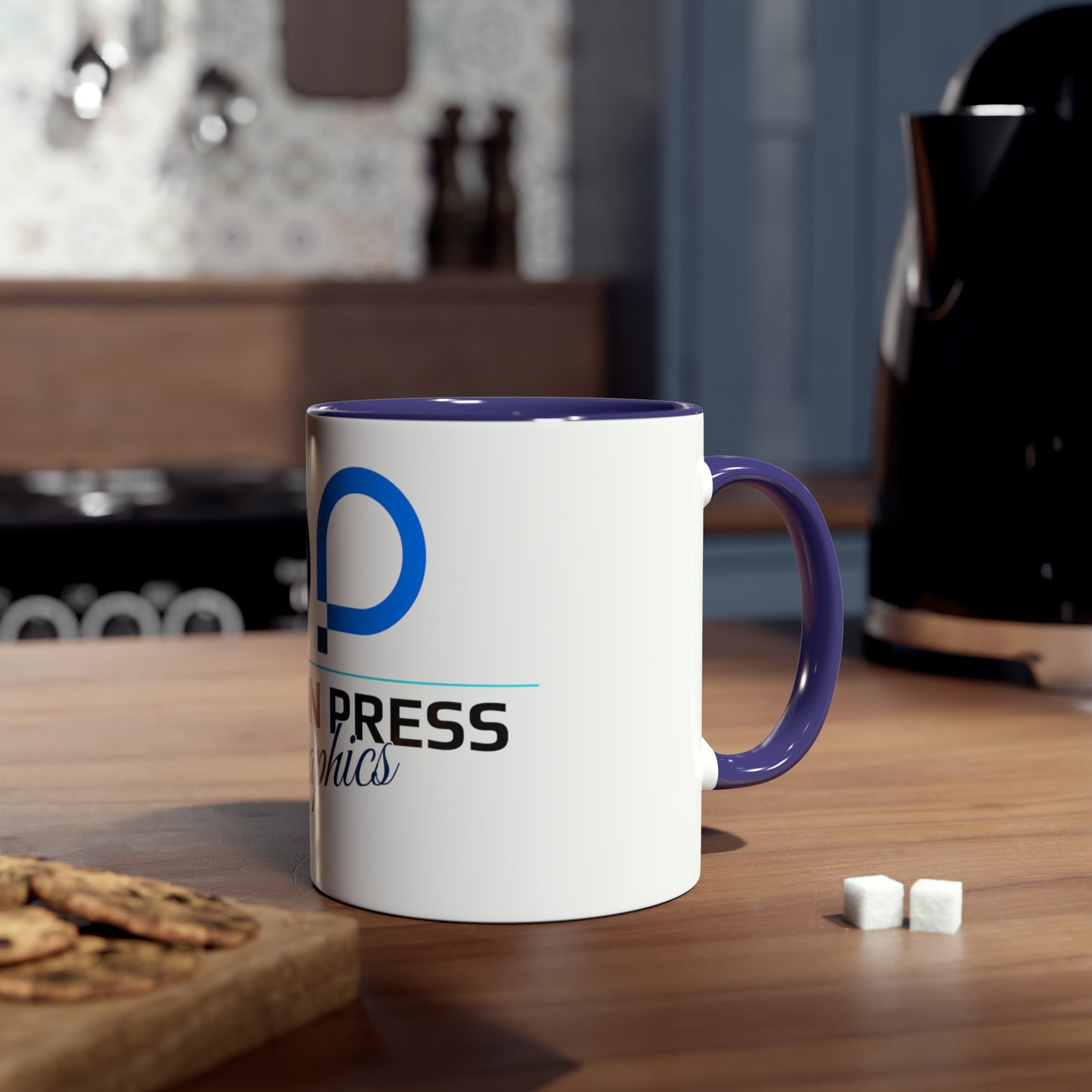 Two-Tone Coffee Mugs, 11oz