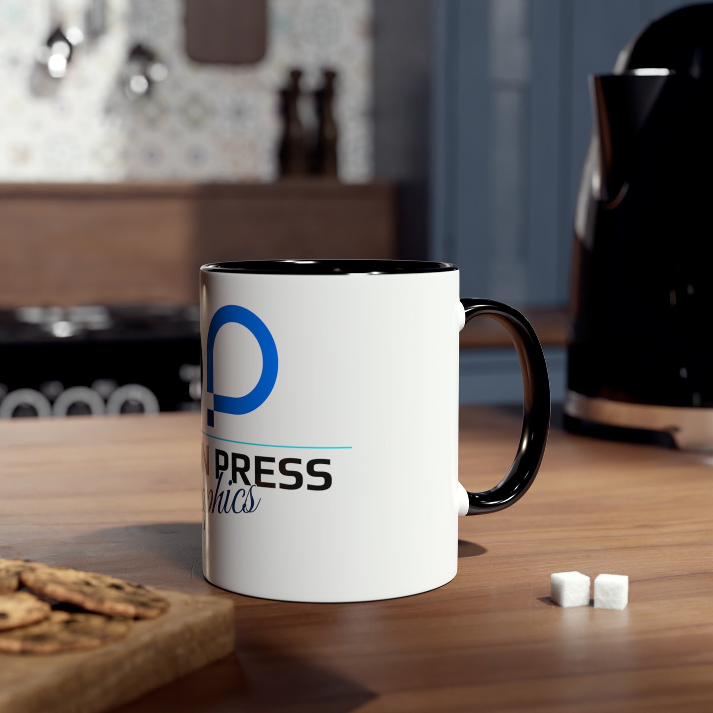Two-Tone Coffee Mugs, 11oz