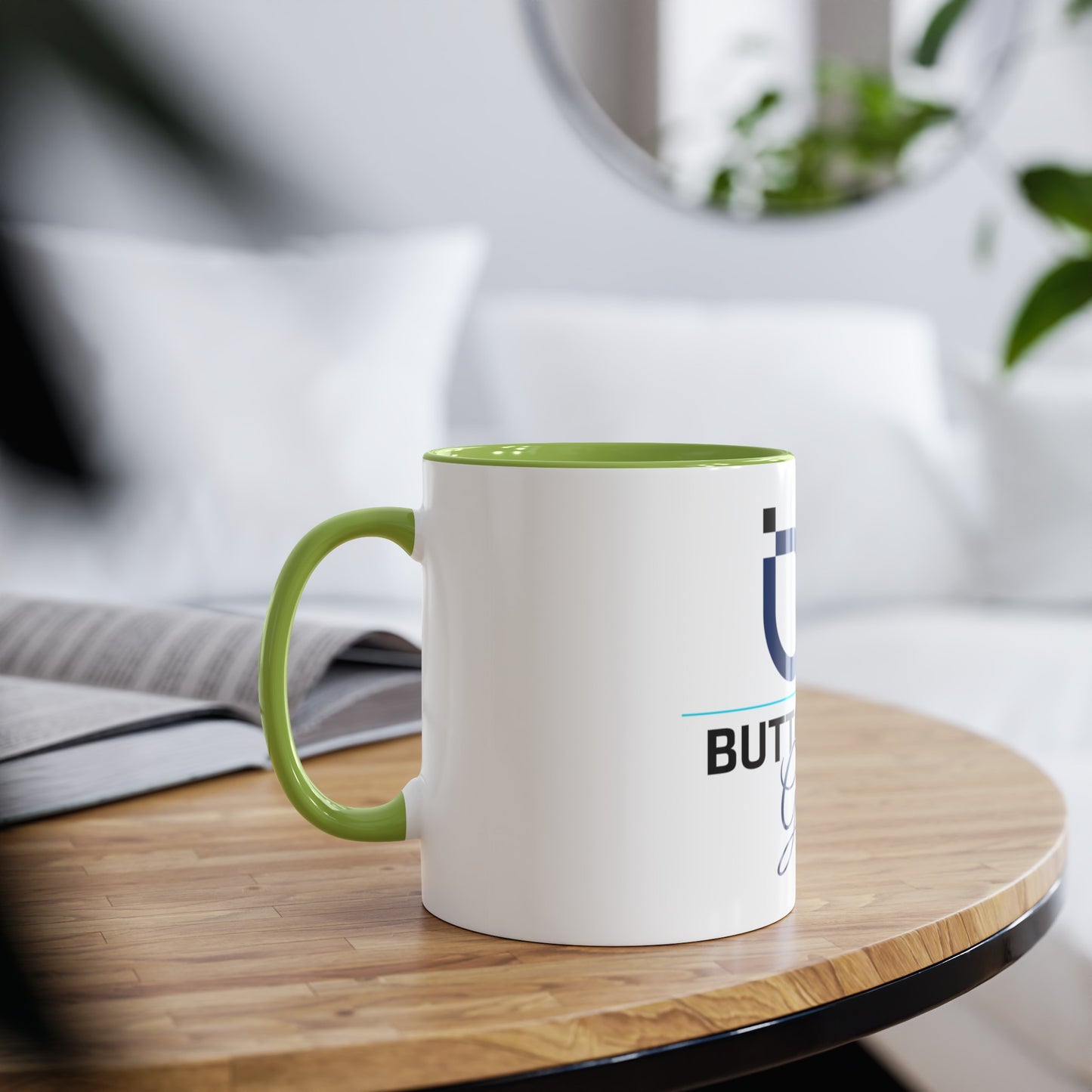 Two-Tone Coffee Mugs, 11oz