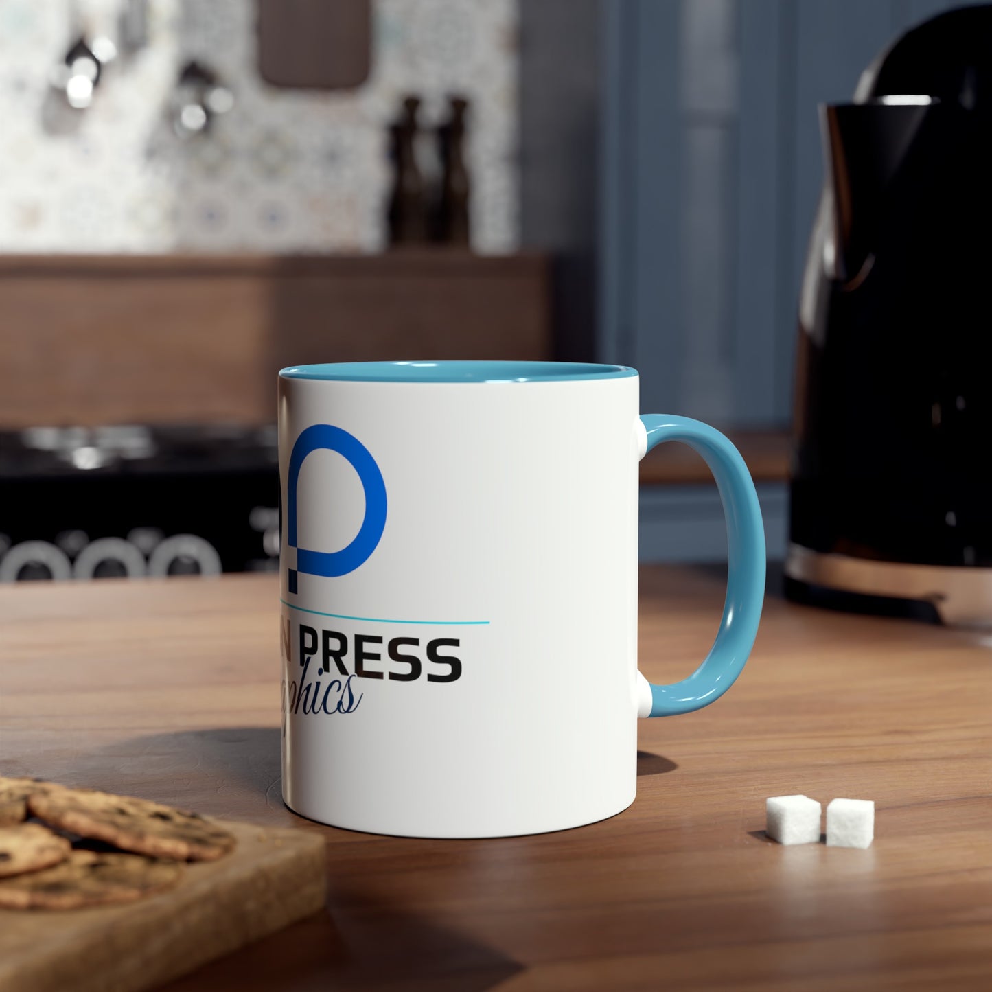 Two-Tone Coffee Mugs, 11oz
