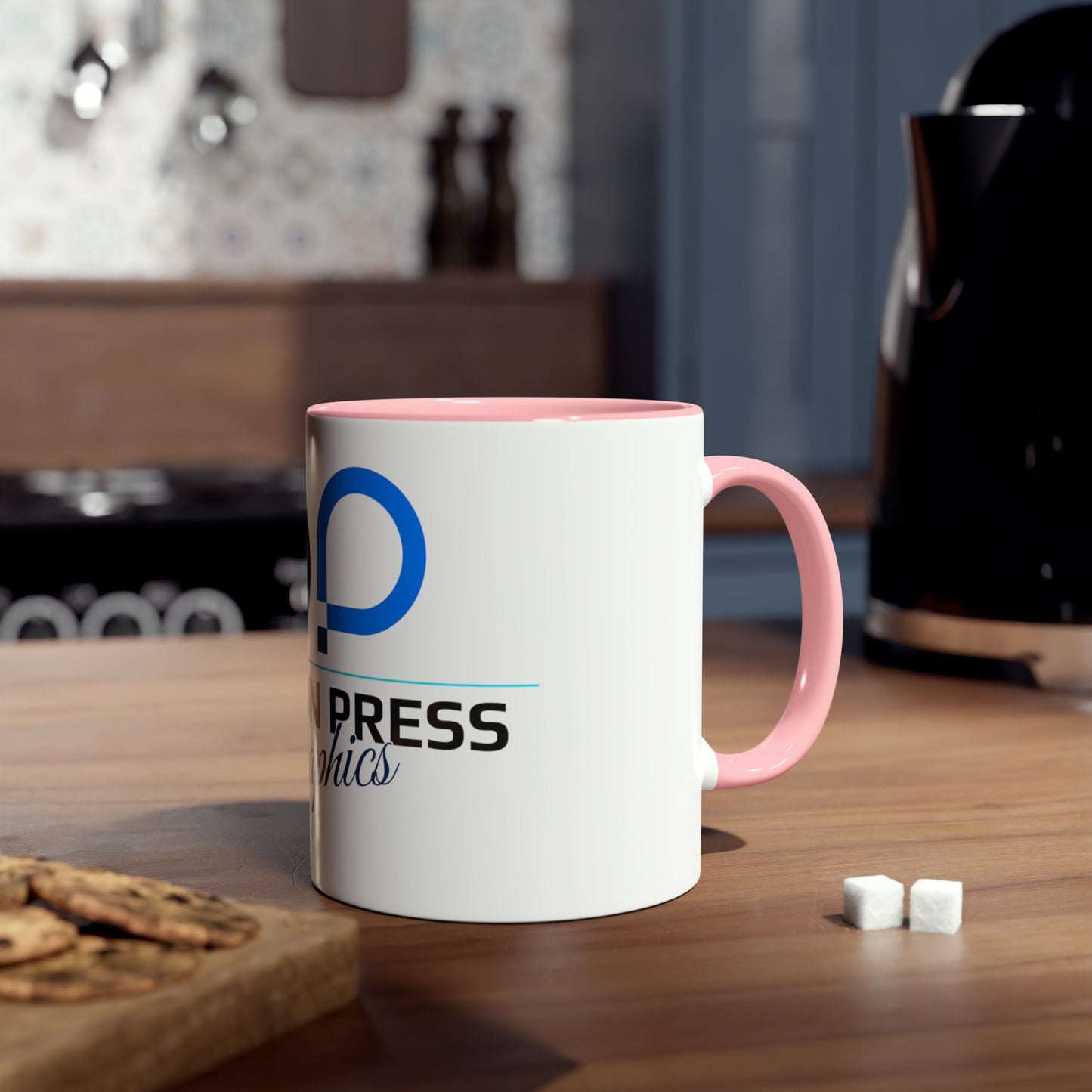 Two-Tone Coffee Mugs, 11oz