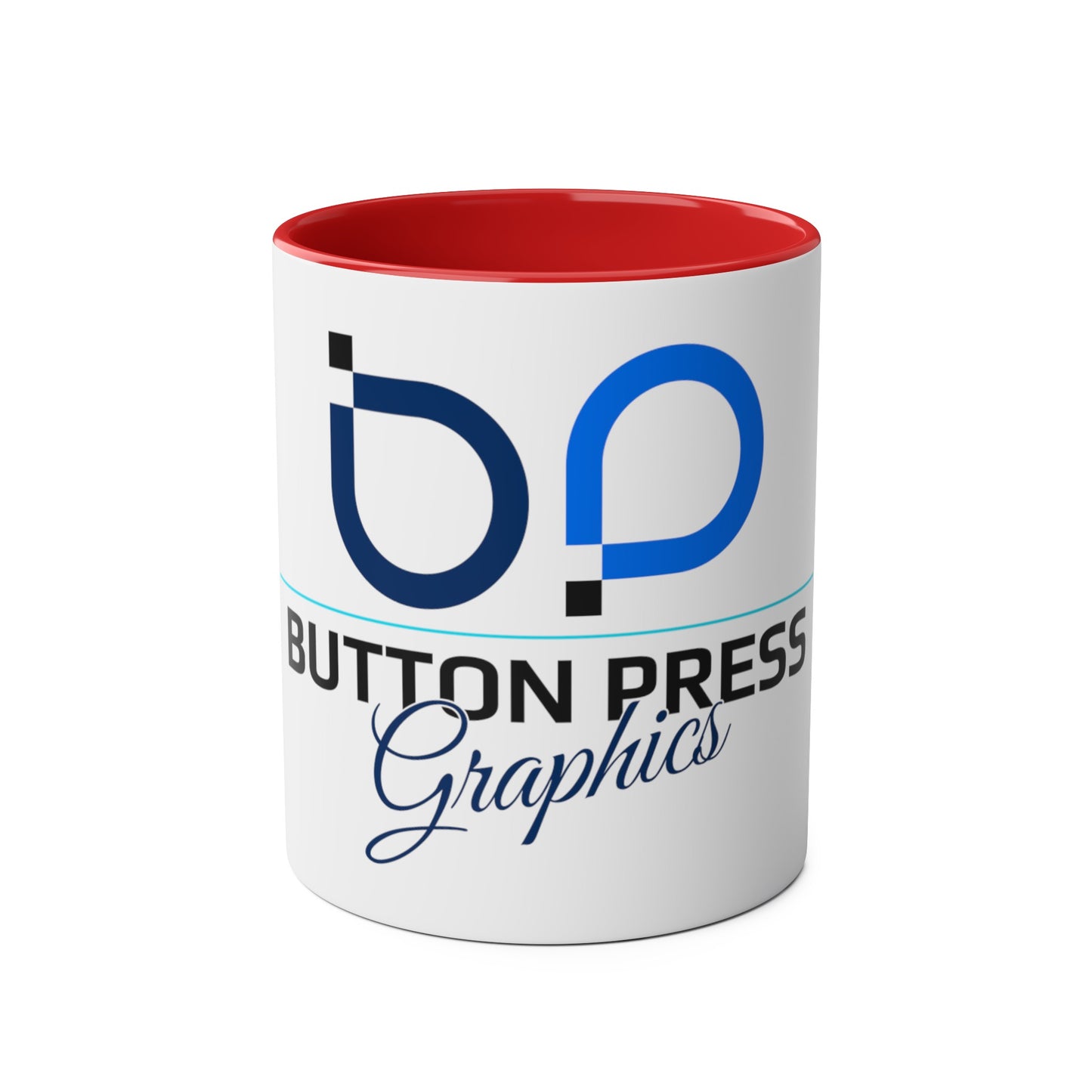 Two-Tone Coffee Mugs, 11oz