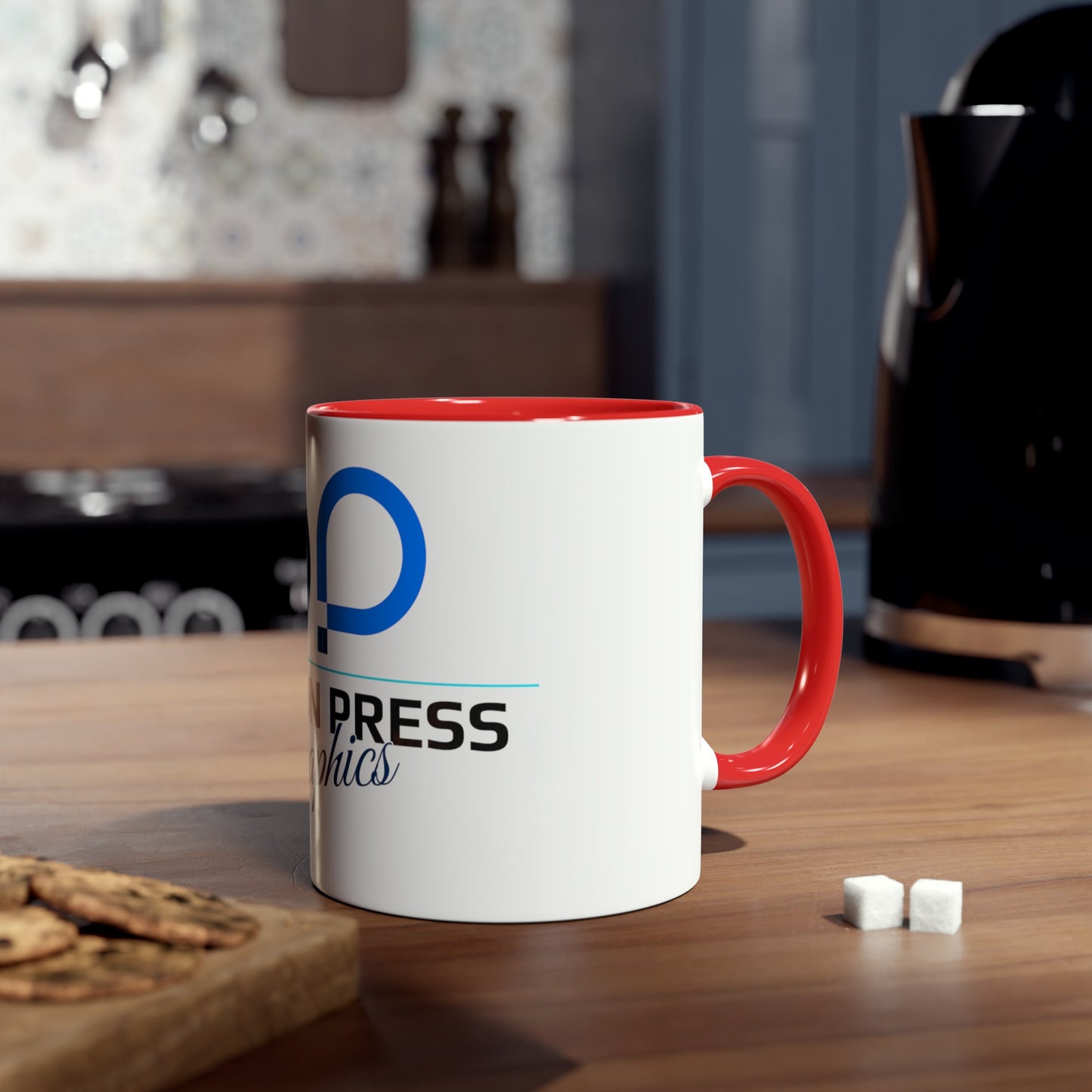 Two-Tone Coffee Mugs, 11oz