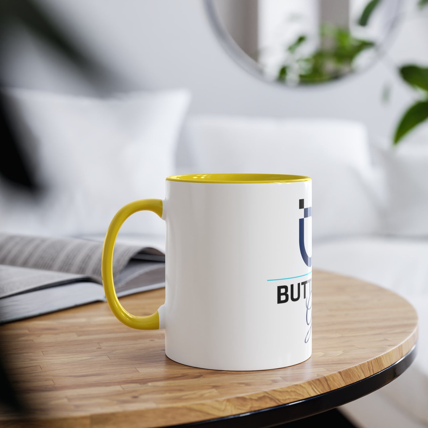 Two-Tone Coffee Mugs, 11oz