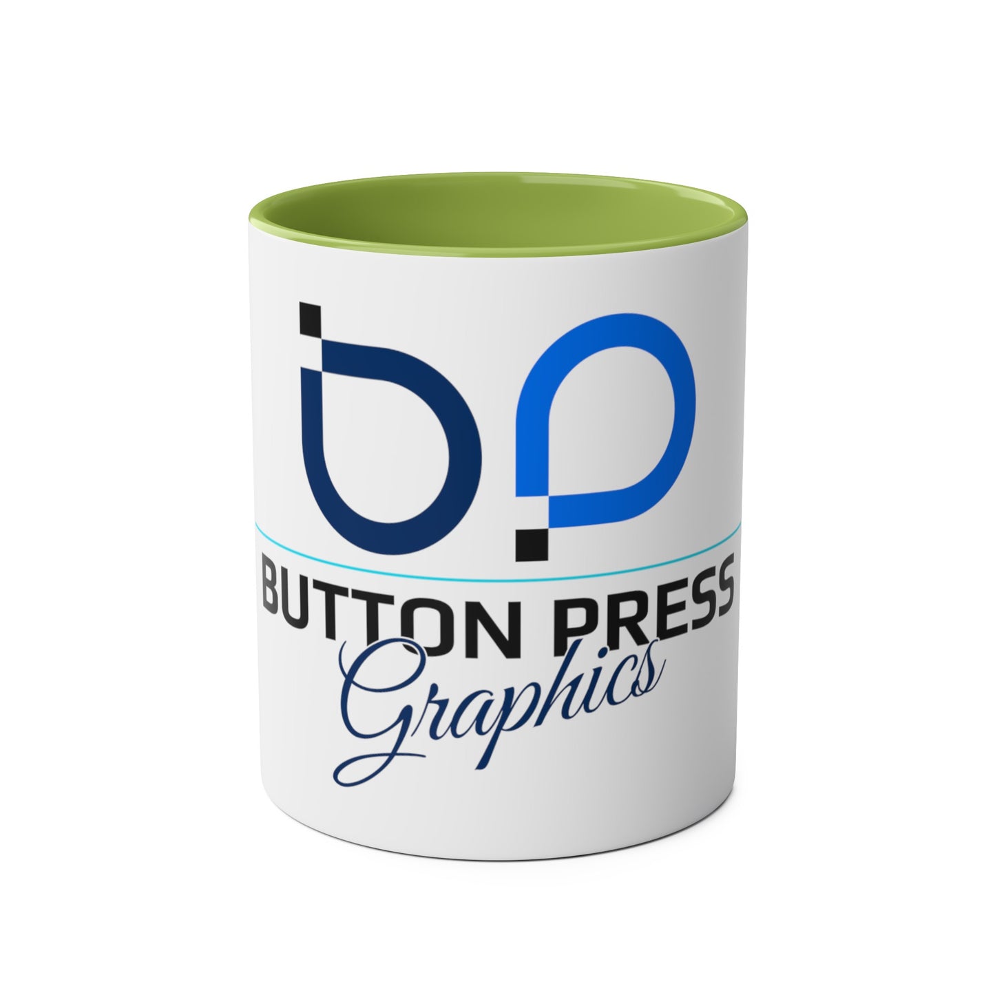 Two-Tone Coffee Mugs, 11oz