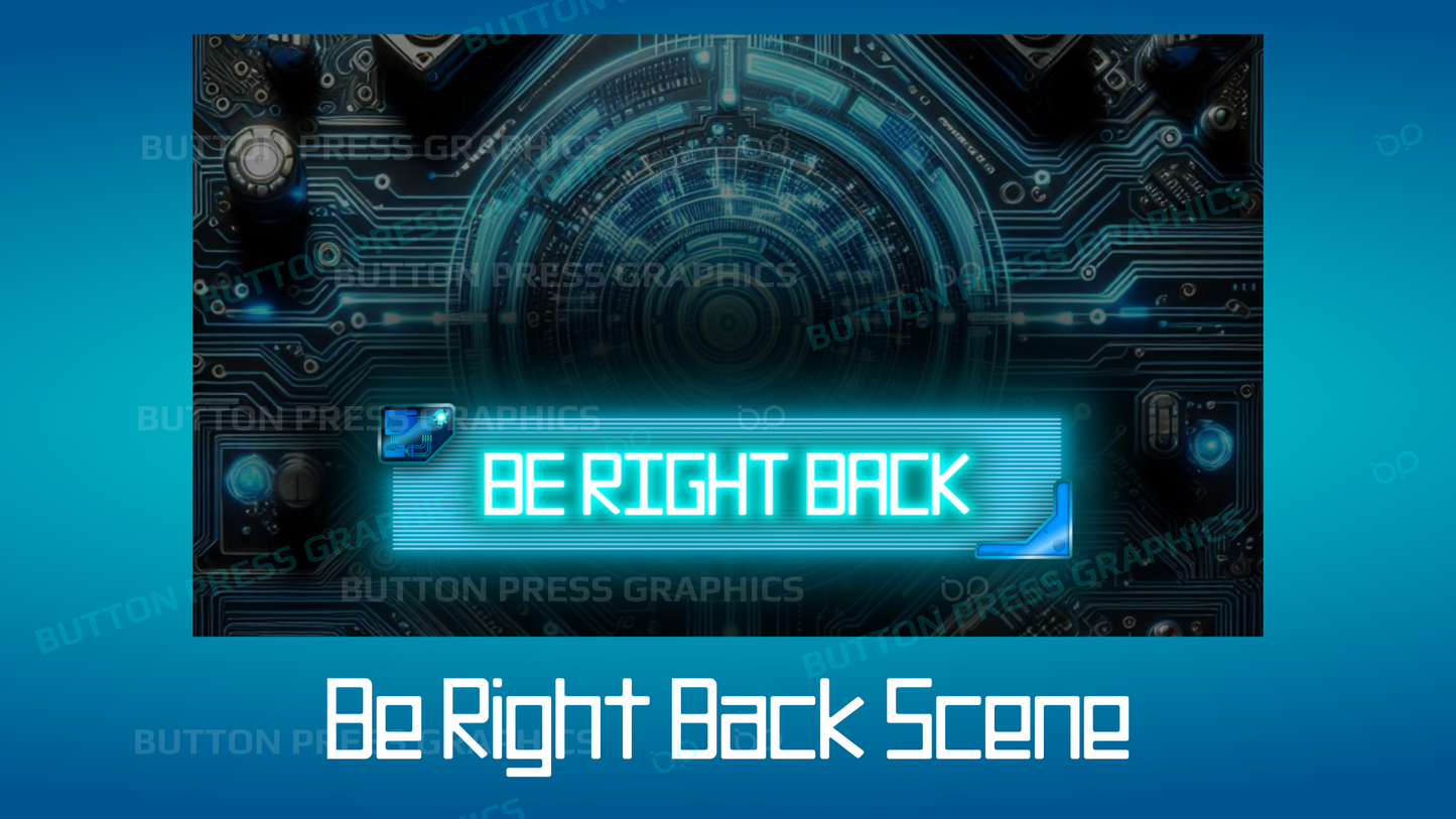 DIGITAL DREAM - A Streamer Overlay Pack for use with OBS or SLOBS