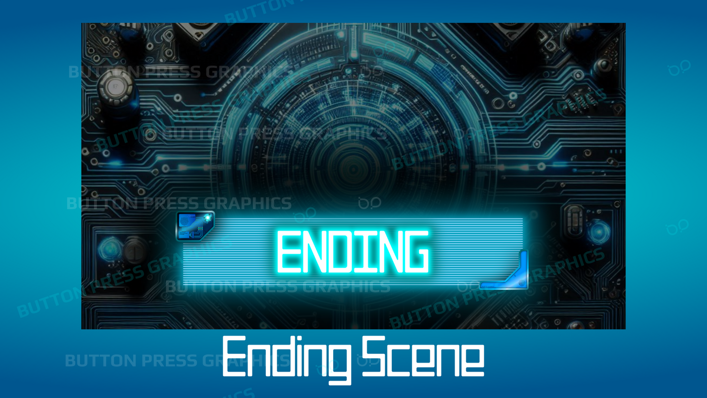 DIGITAL DREAM - A Streamer Overlay Pack for use with OBS or SLOBS